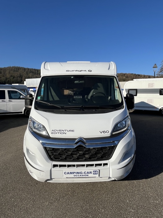 camping car SUNLIGHT ADVENTURE V60 mod&egrave;le 2023